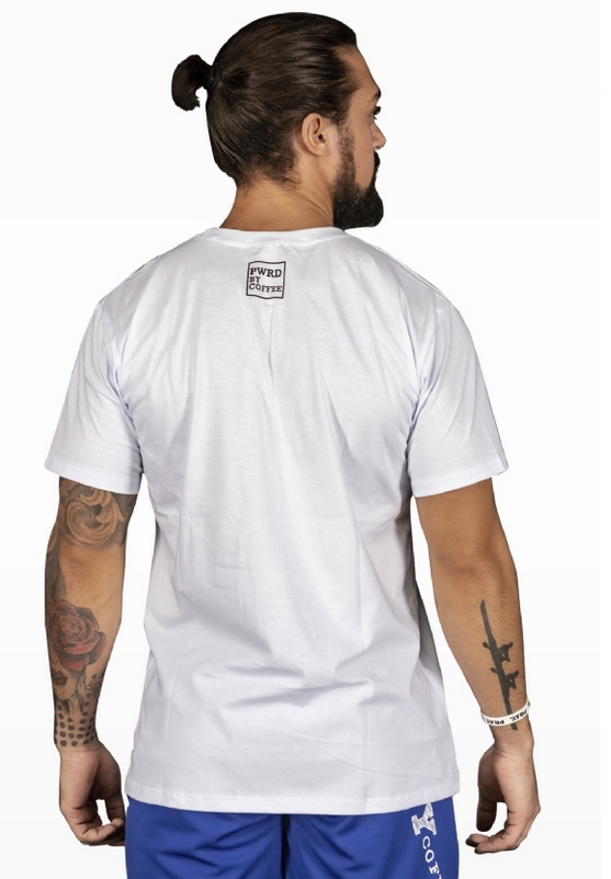 T-shirt blanc No Coffee No Wod image 1