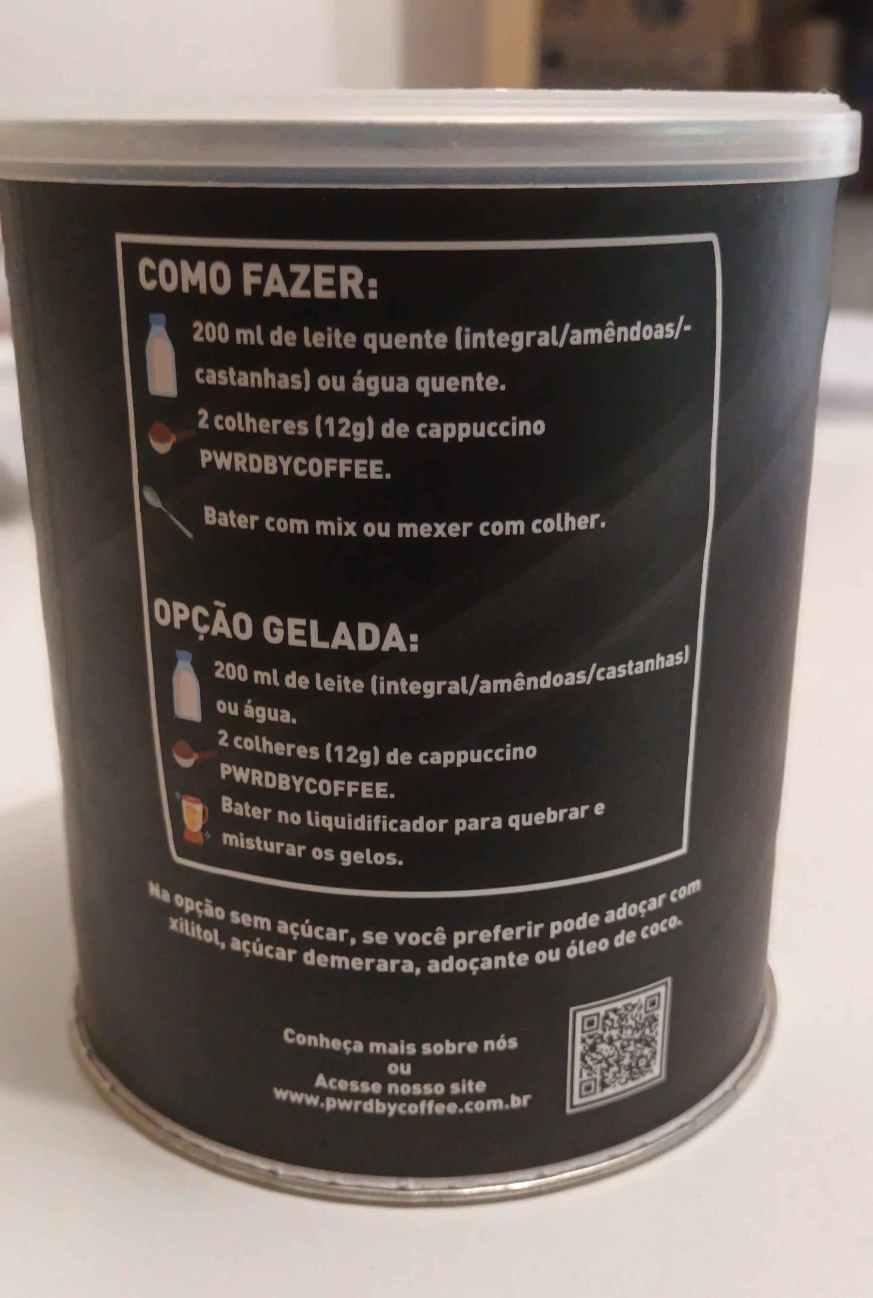 Cappuccino sans sucre 350 g