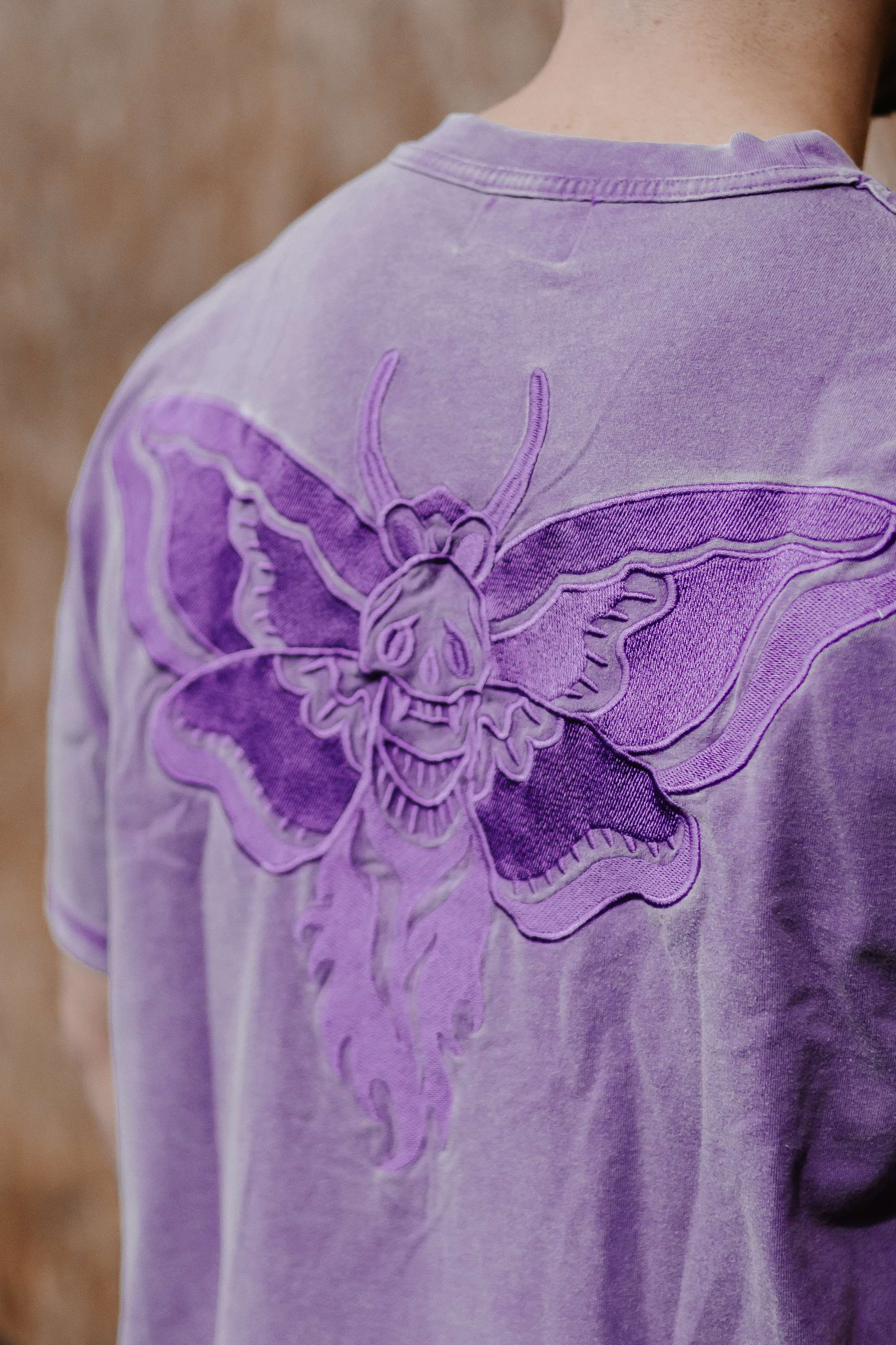 T-Shirt Oversize Purple Emperor
