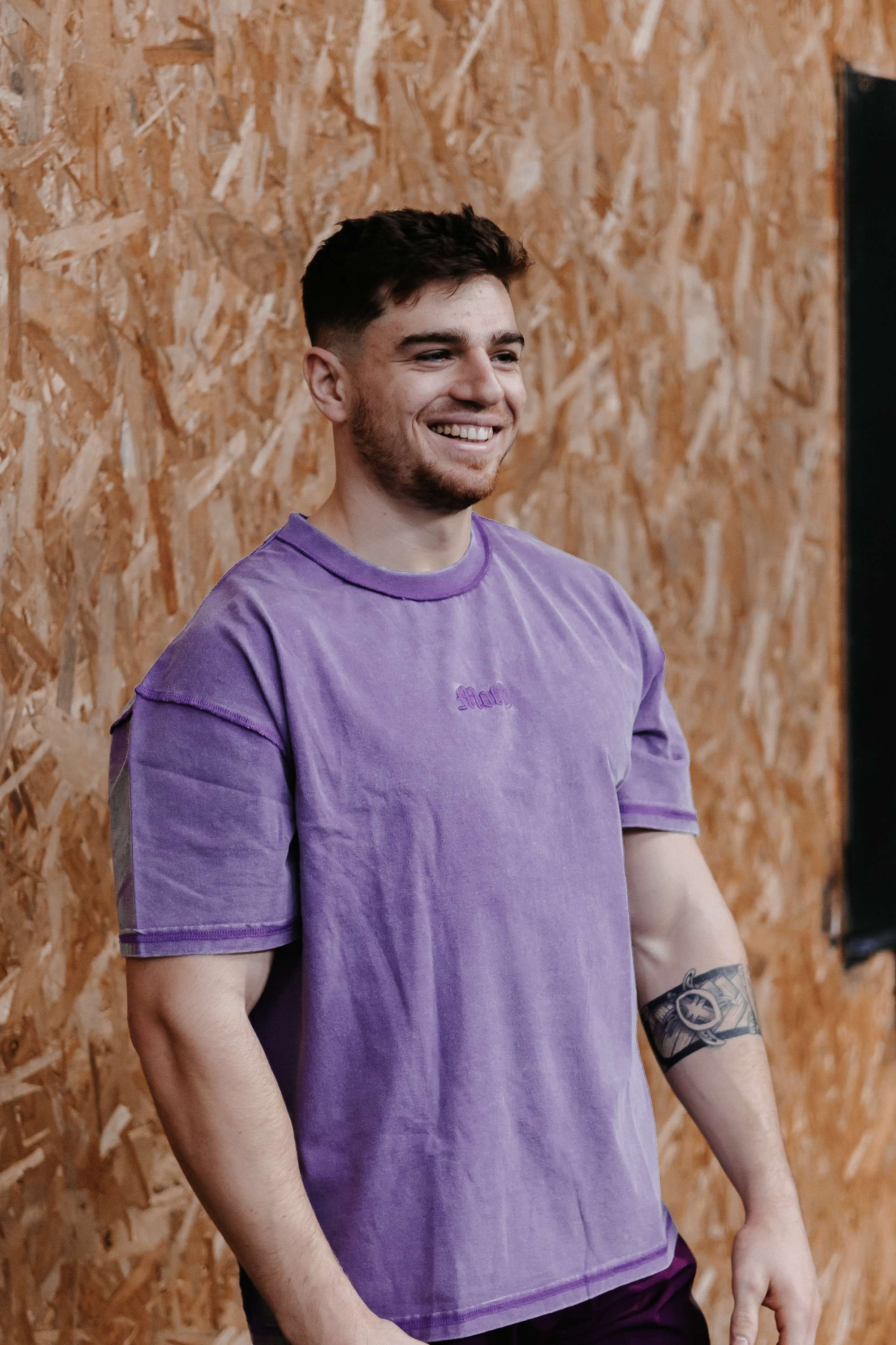 T-Shirt Oversize Purple Emperor