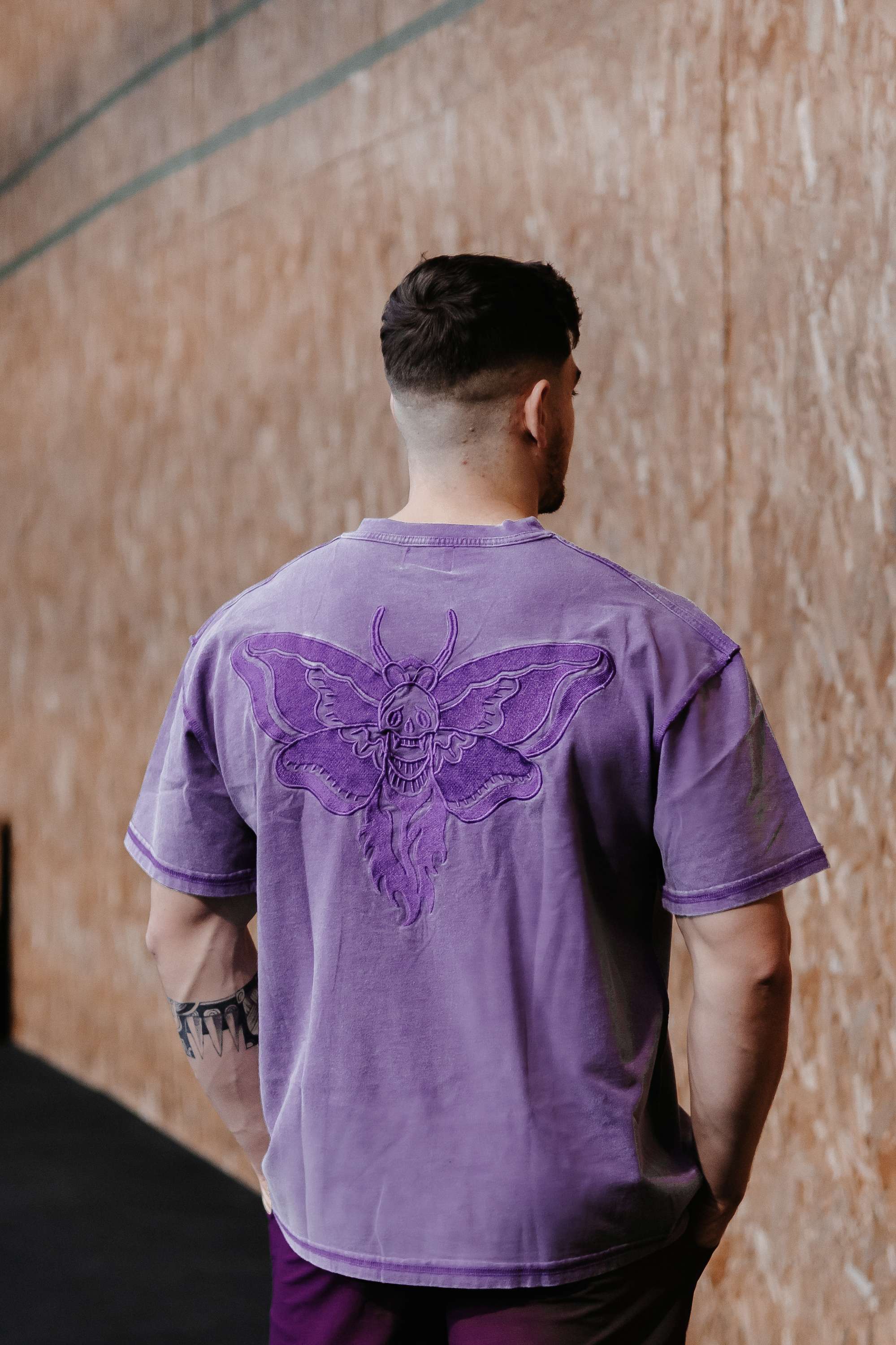 T-Shirt Oversize Purple Emperor