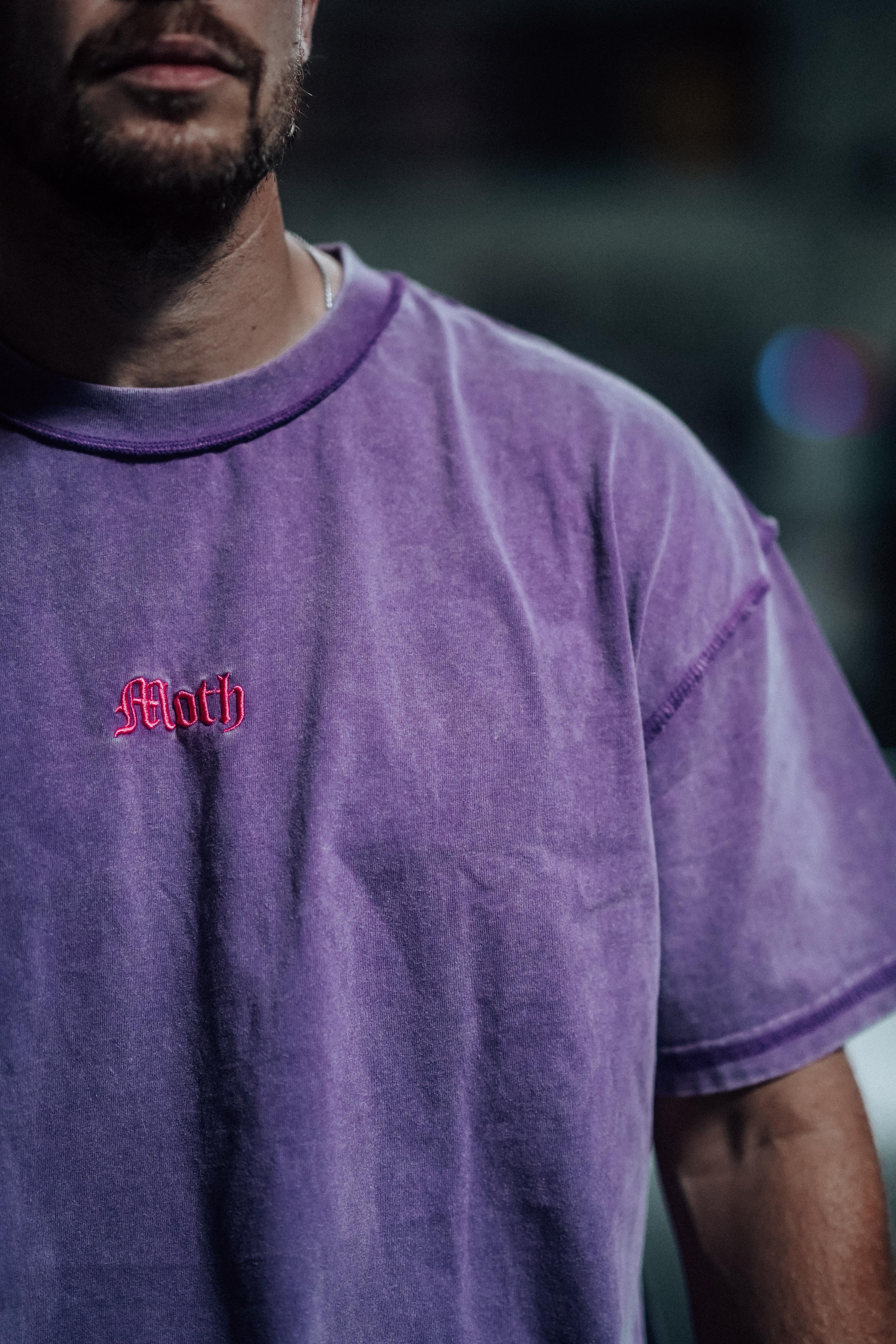 T-Shirt Oversized Purple/Pink Emperor image 4