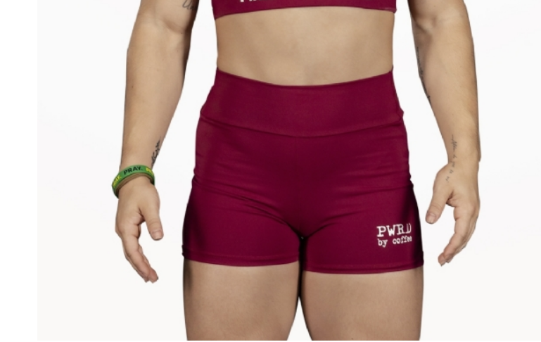 Short Push Up Bordeaux Foncé image 0