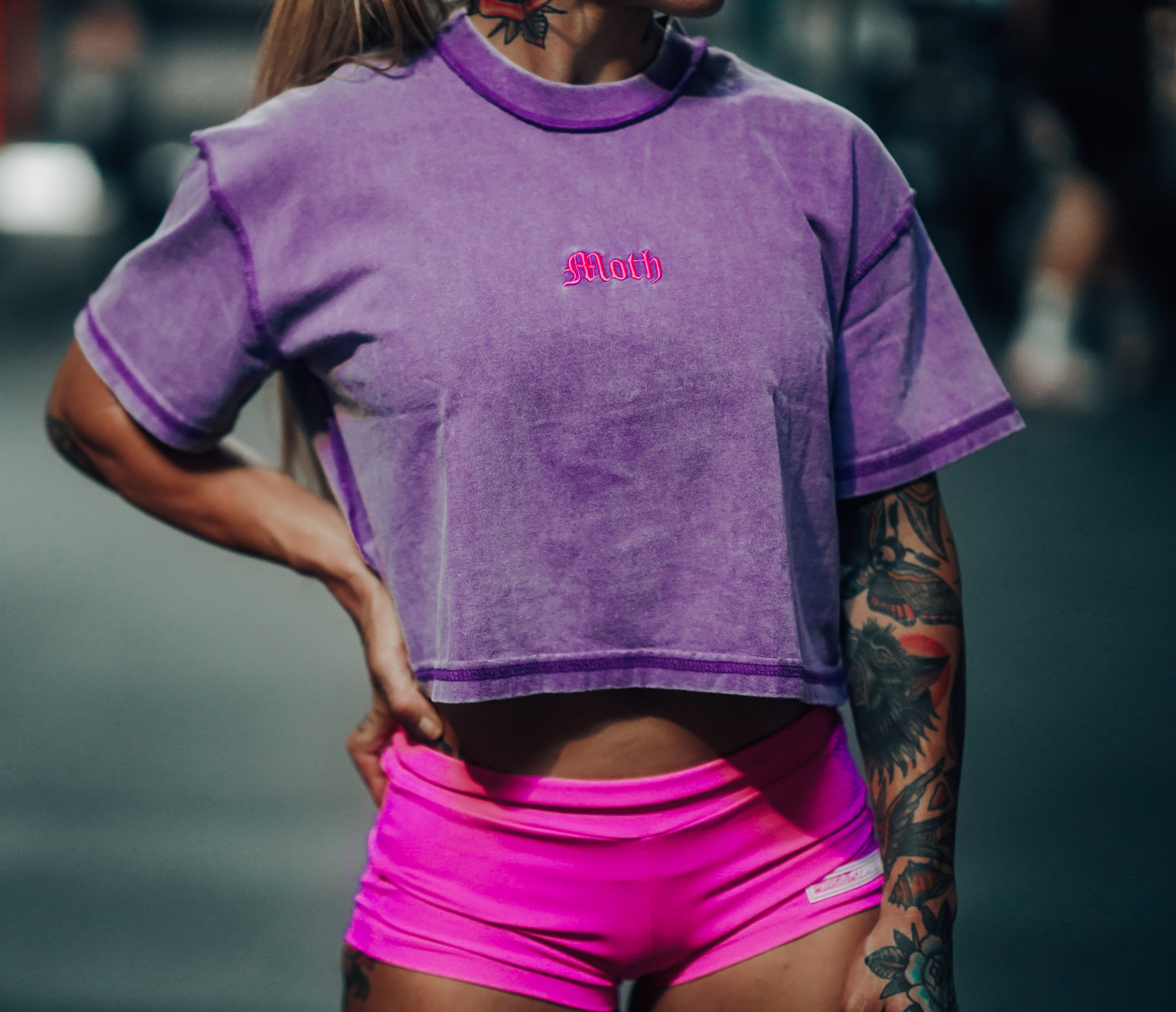 Crop Top Purple/Pink Emperor image 3