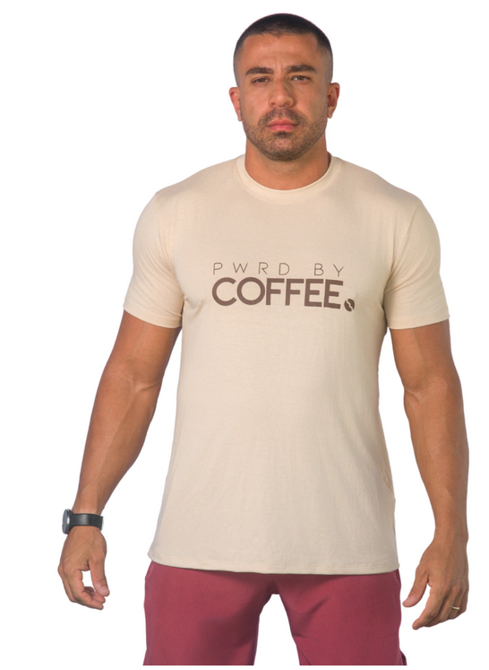 T-shirt Visco Lycra PWRD Beige image 0