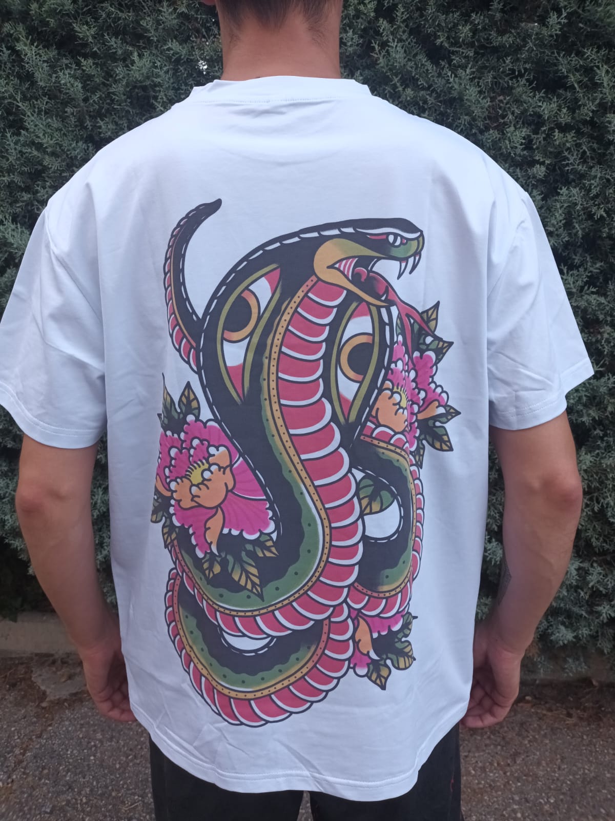 Unisex T-shirt Oversize Snake image 2