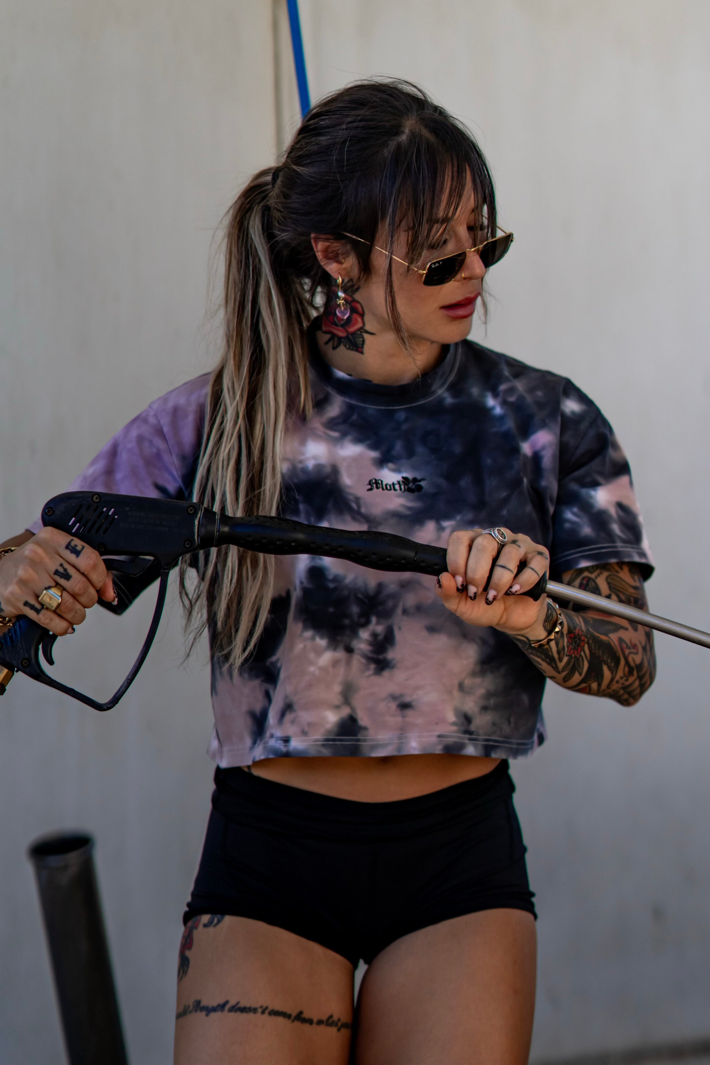 Crop Top Lilas Tahiti