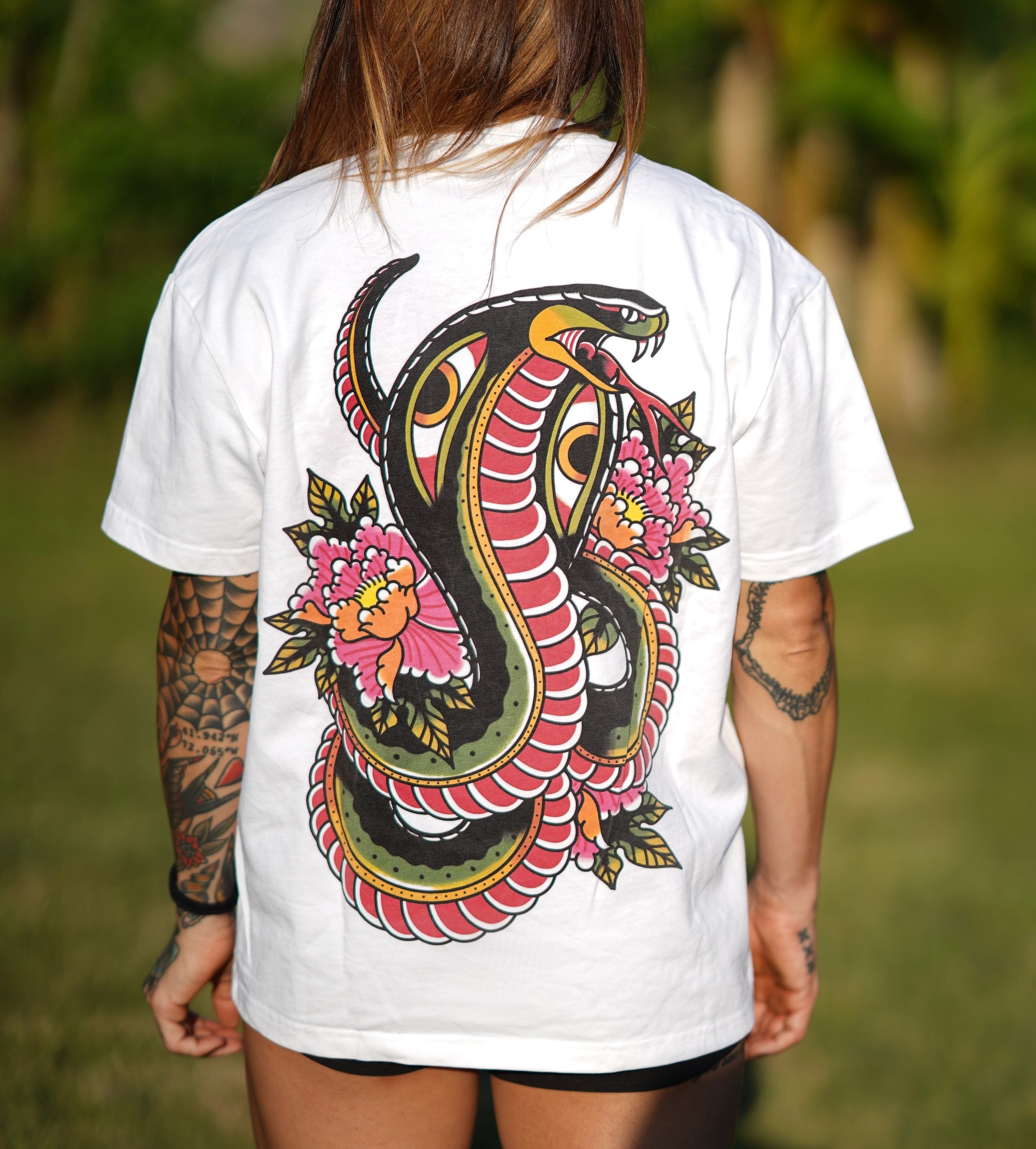 Unisex T-shirt Oversize Snake image 0