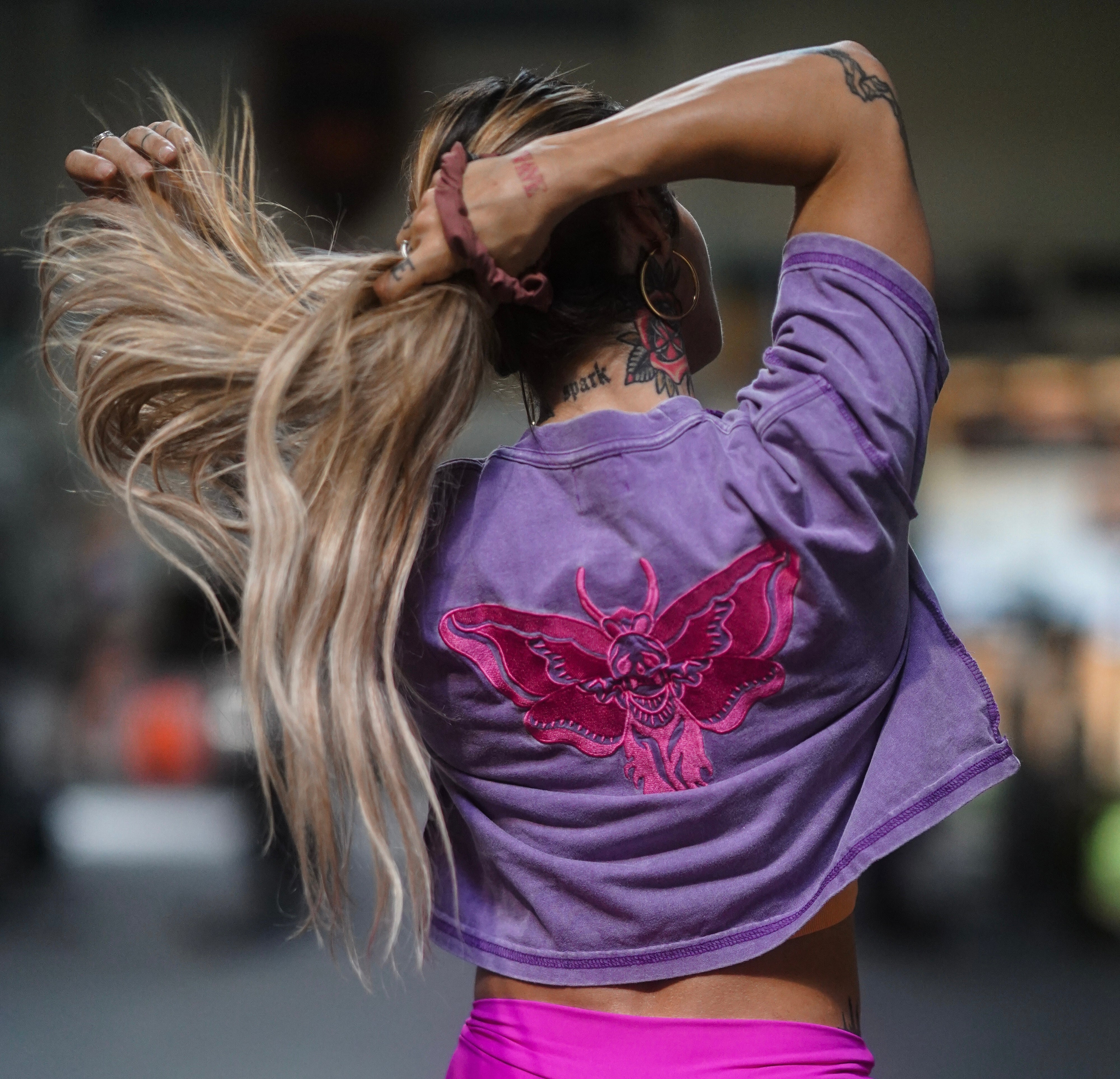 Crop Top Purple/Pink Emperor image 0