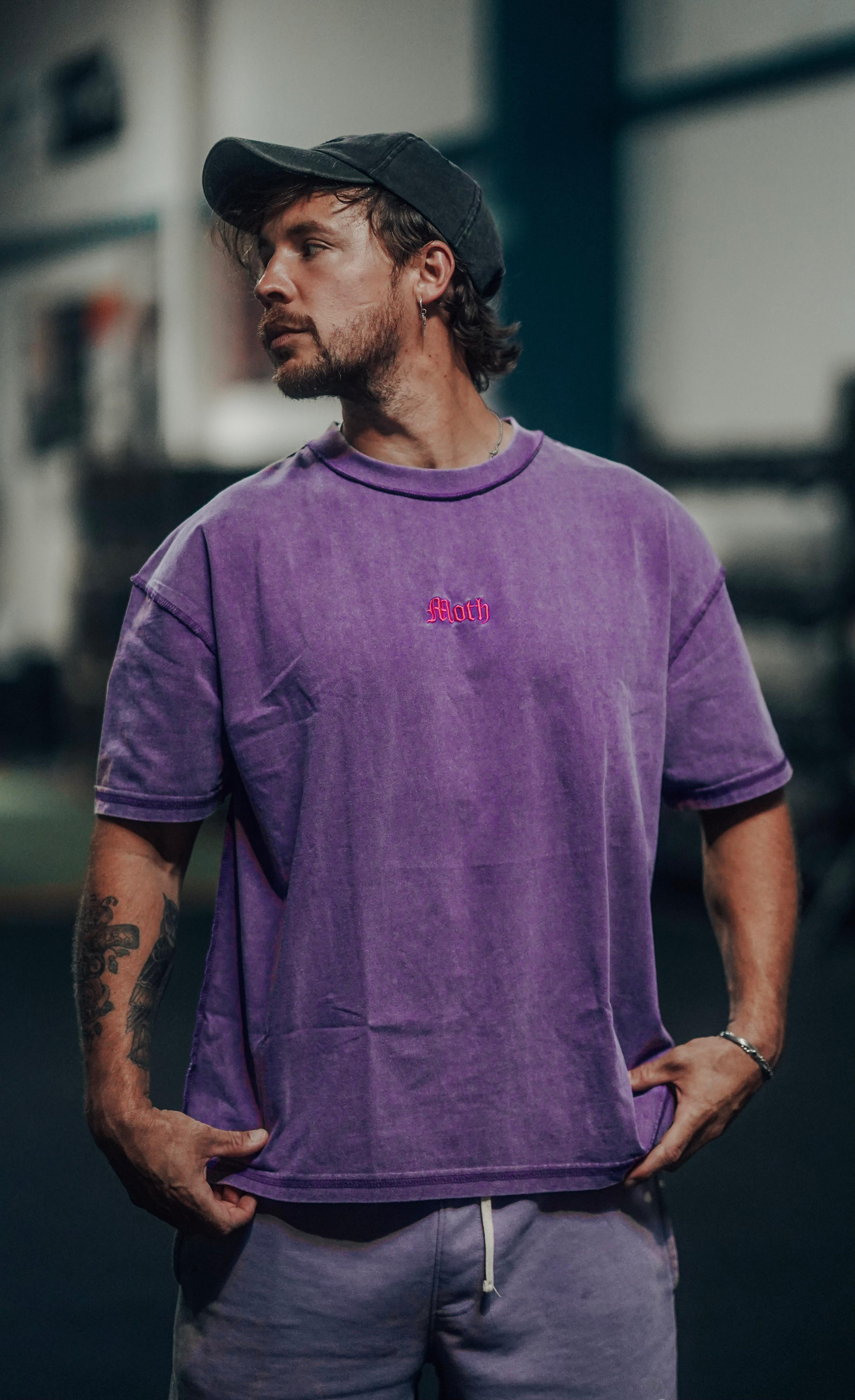 T-Shirt Oversized Purple/Pink Emperor image 1