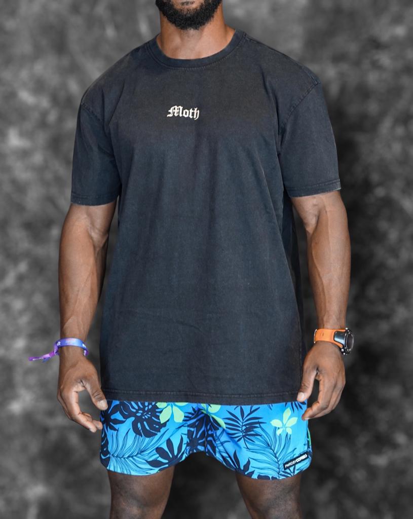 Unisex Rose Tee Oversize Cece image 1