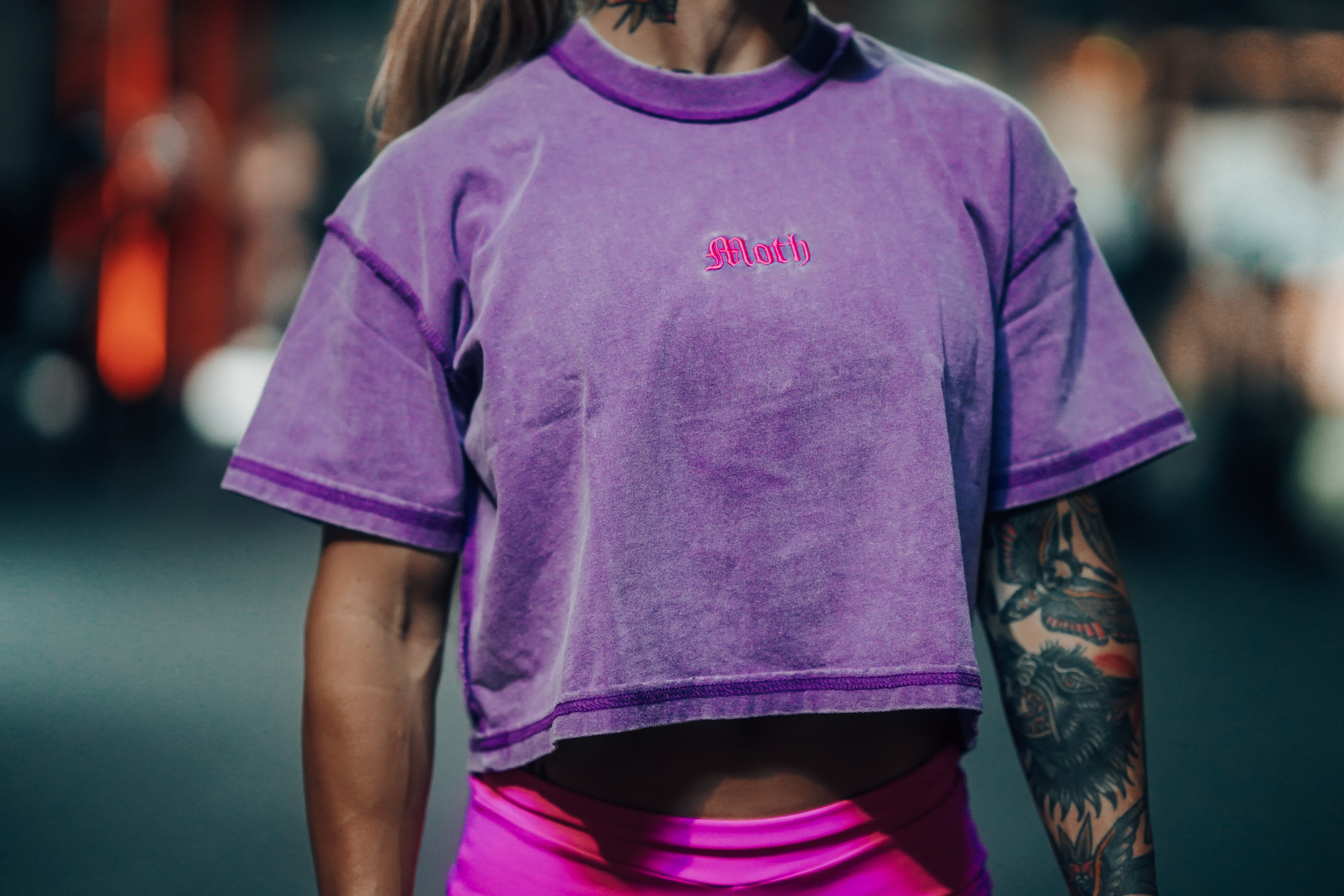 Crop Top Purple/Pink Emperor image 5