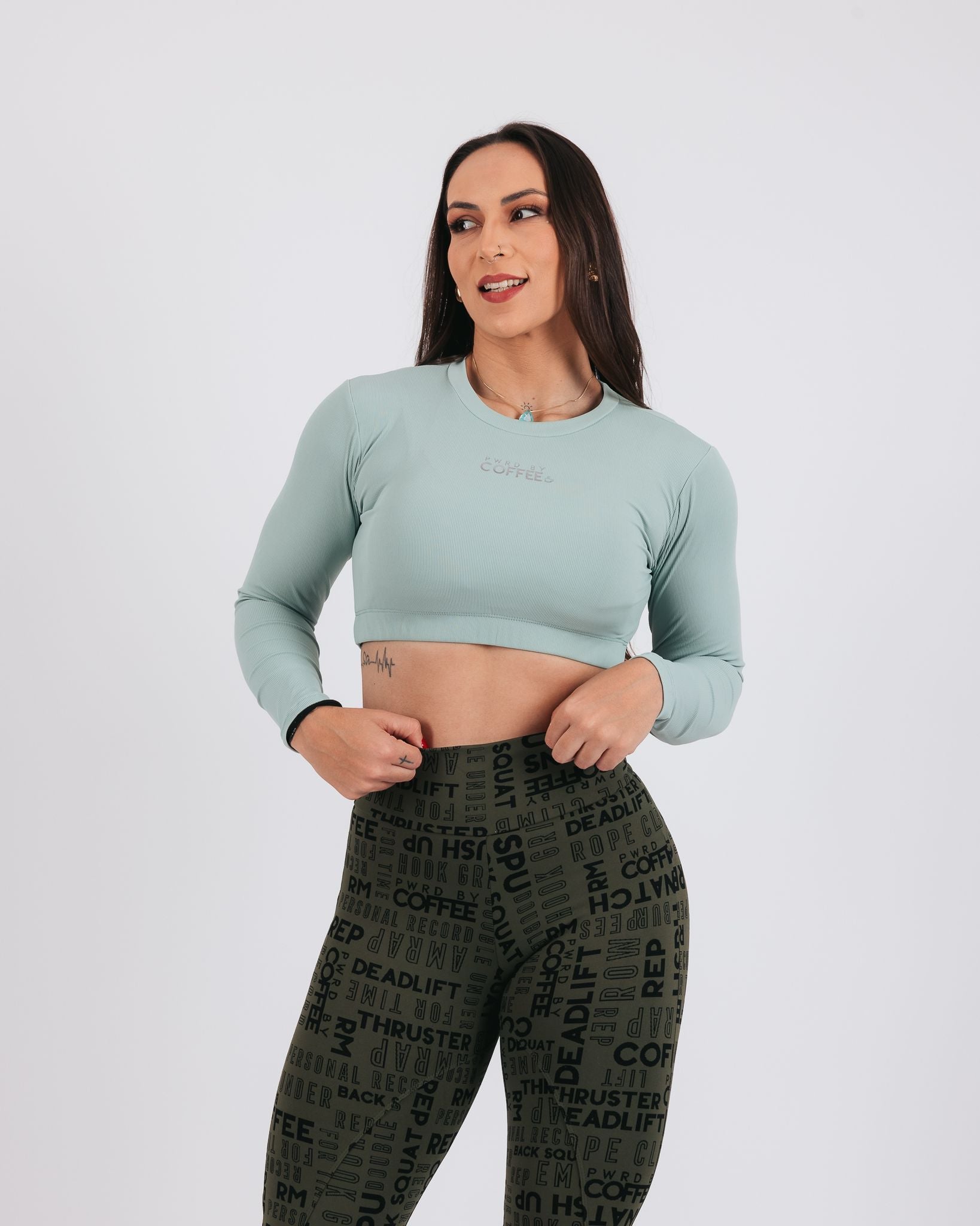 Crop Top Carol Manche Longue image 0