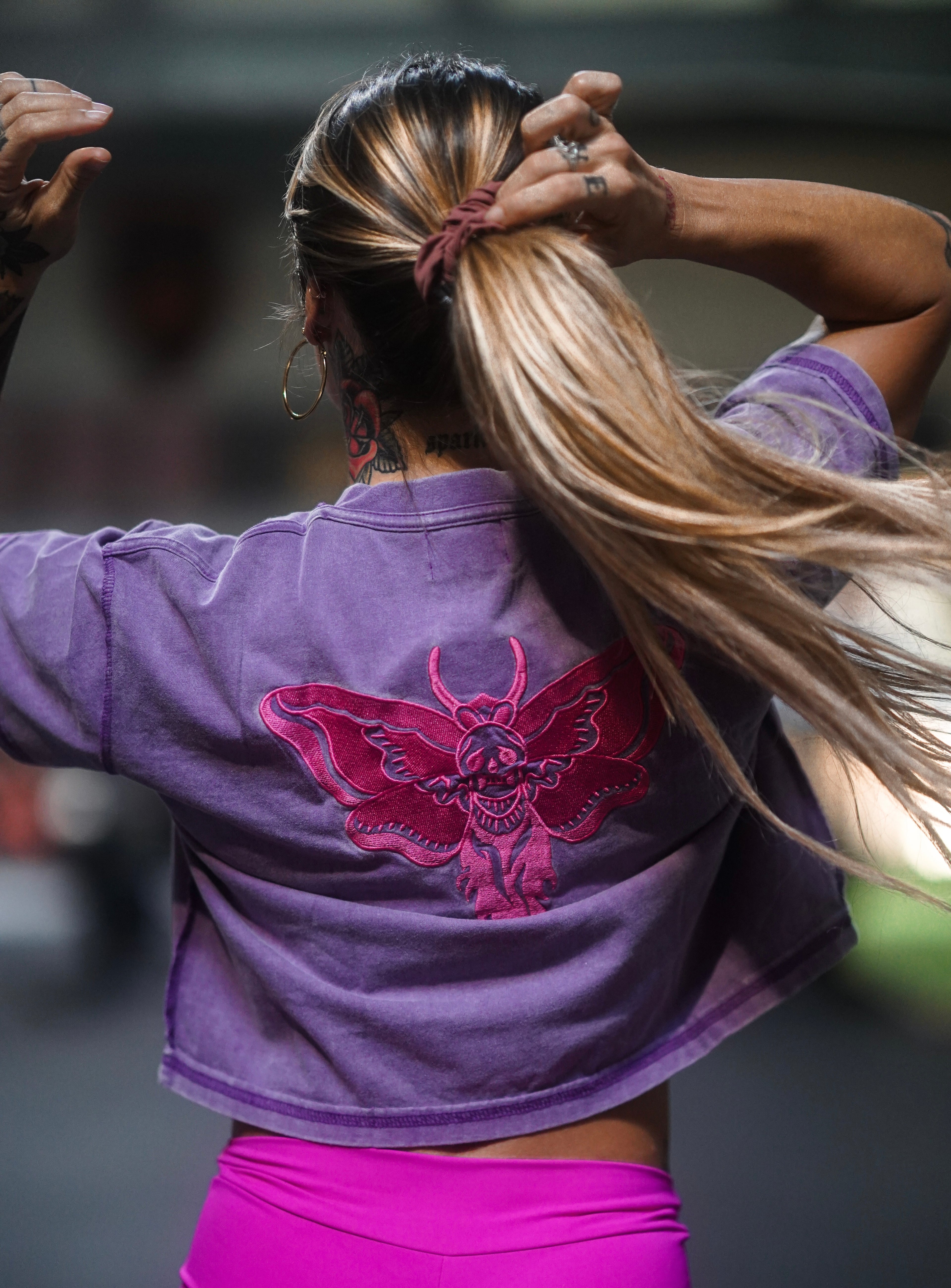 Crop Top Purple/Pink Emperor image 4