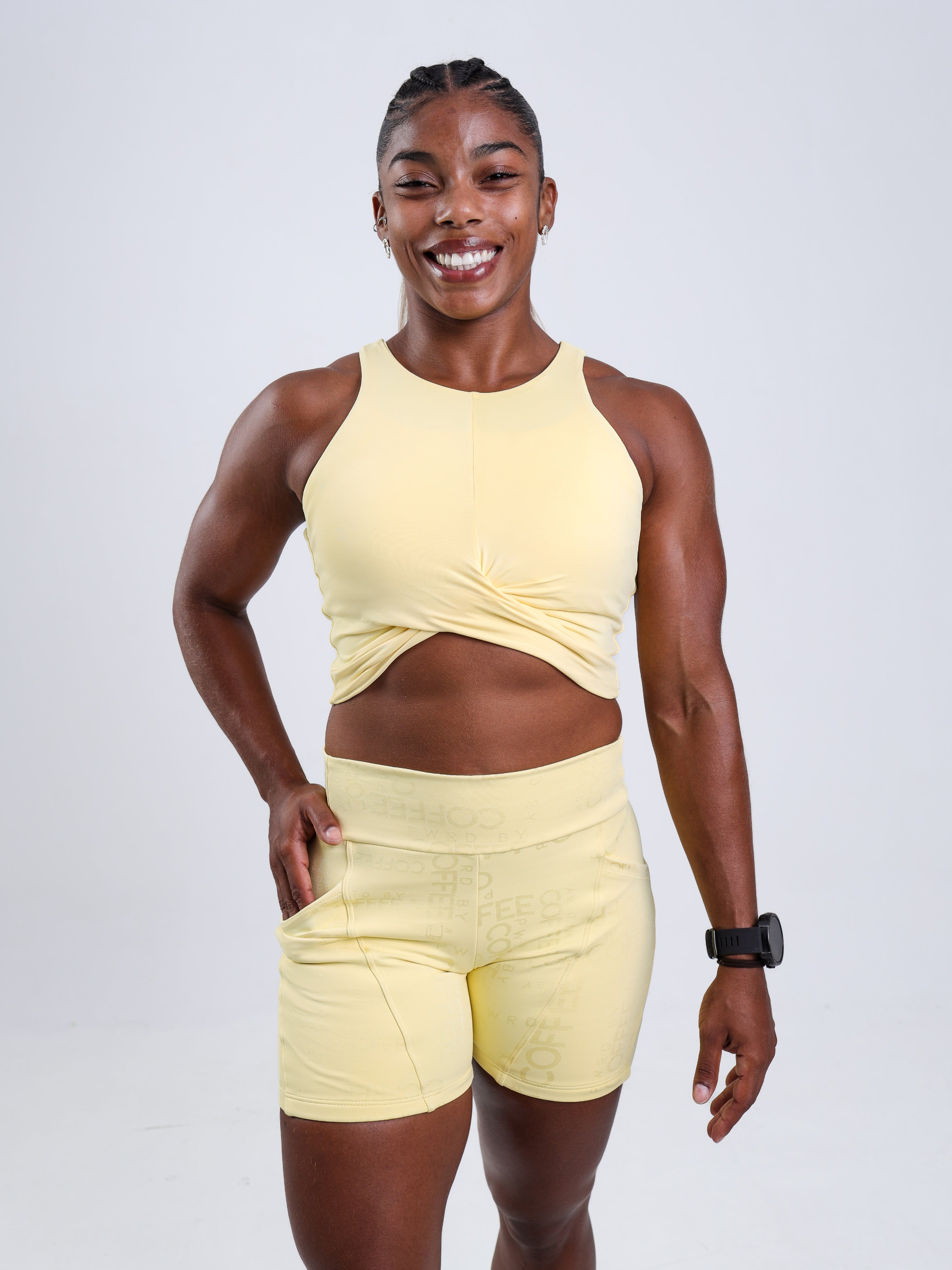 Crop Top Carna Jaune