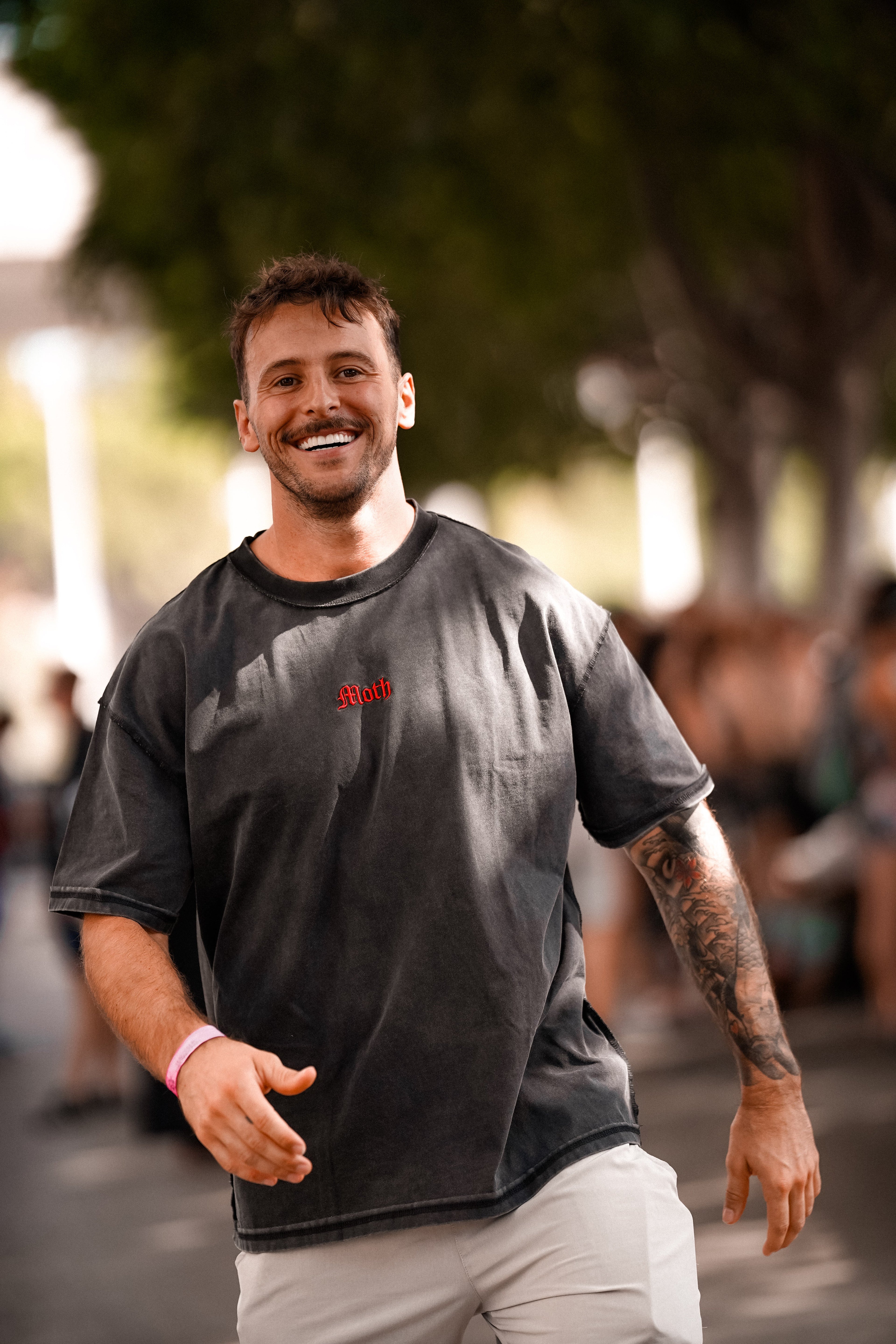 T-Shirt Oversize Black/Red Emperor